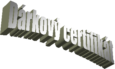 Dárkový certifikát